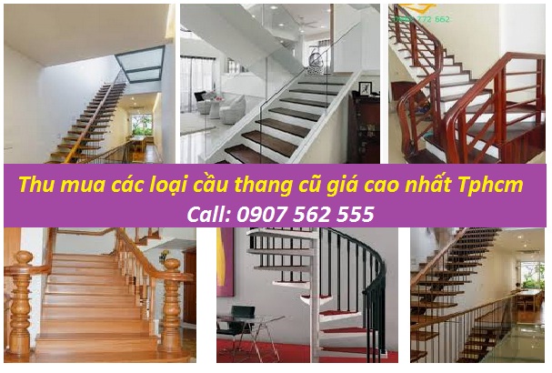 Thu mua cầu thang cũ tphcm